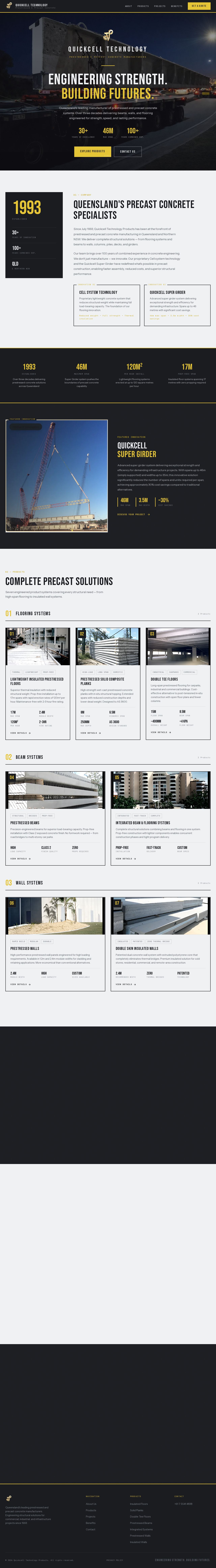 Concrete Manufacturers website