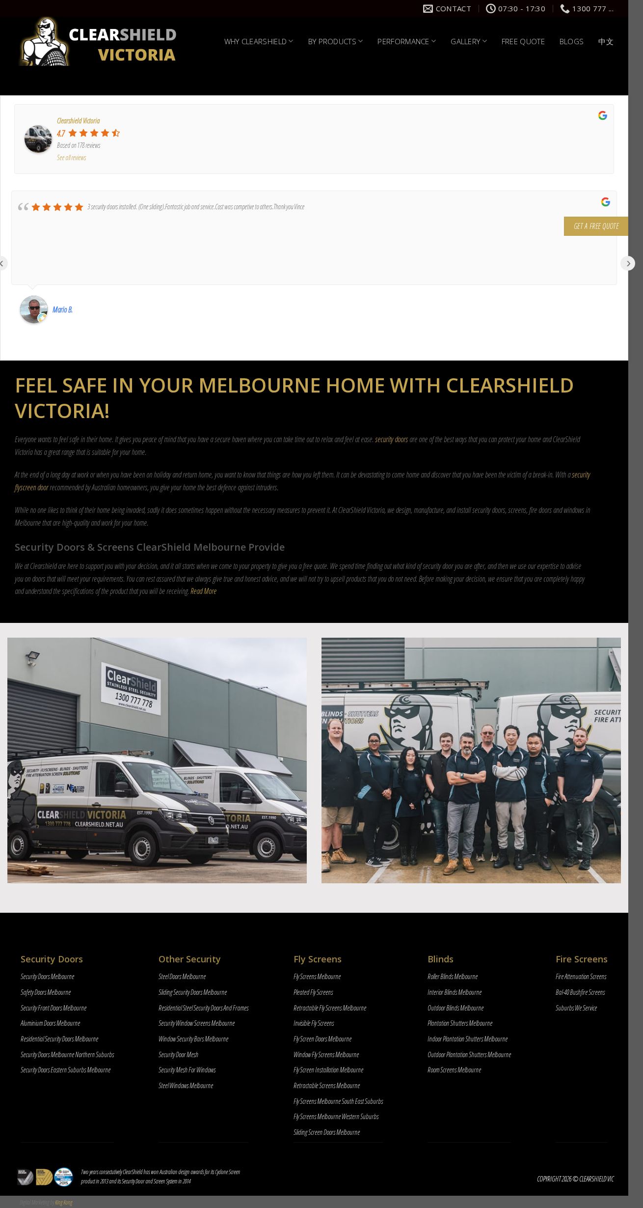 Security Doors Melbourne | Security Windows website