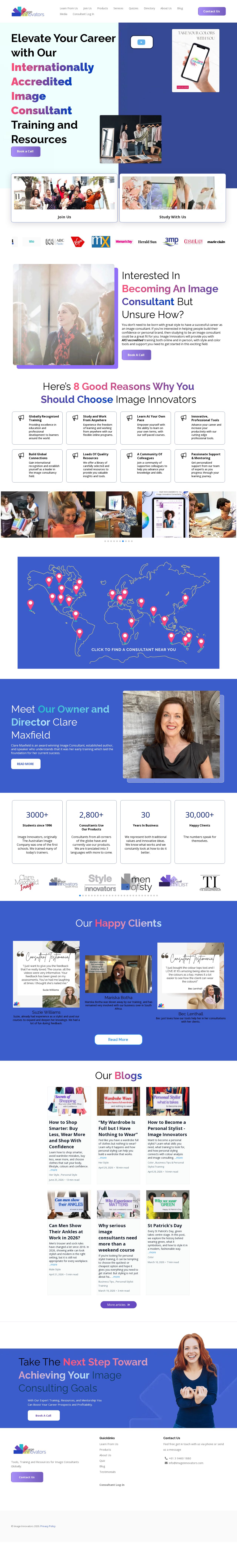 Image Innovators website