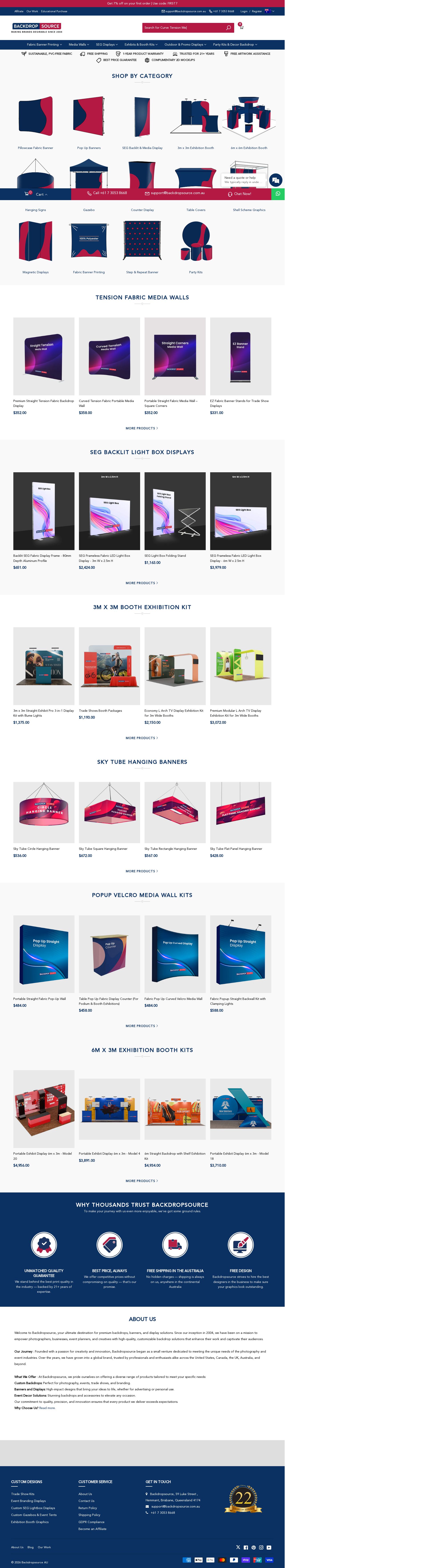Backdropsource website