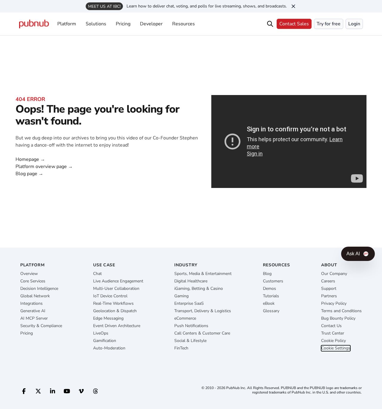 Mobile Chat website