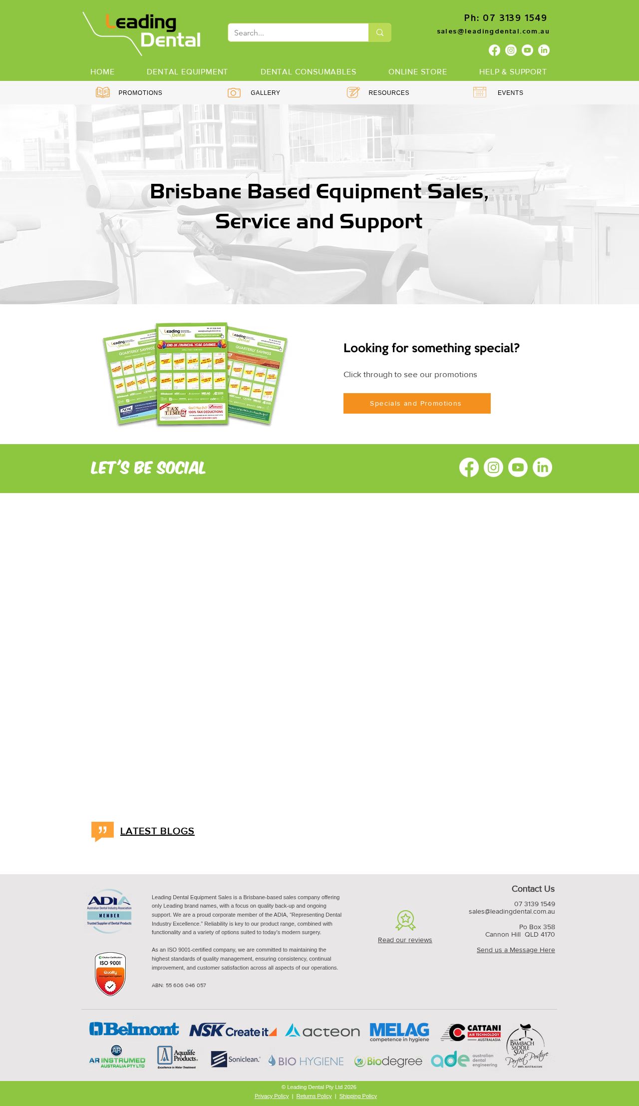 Leading Dental website
