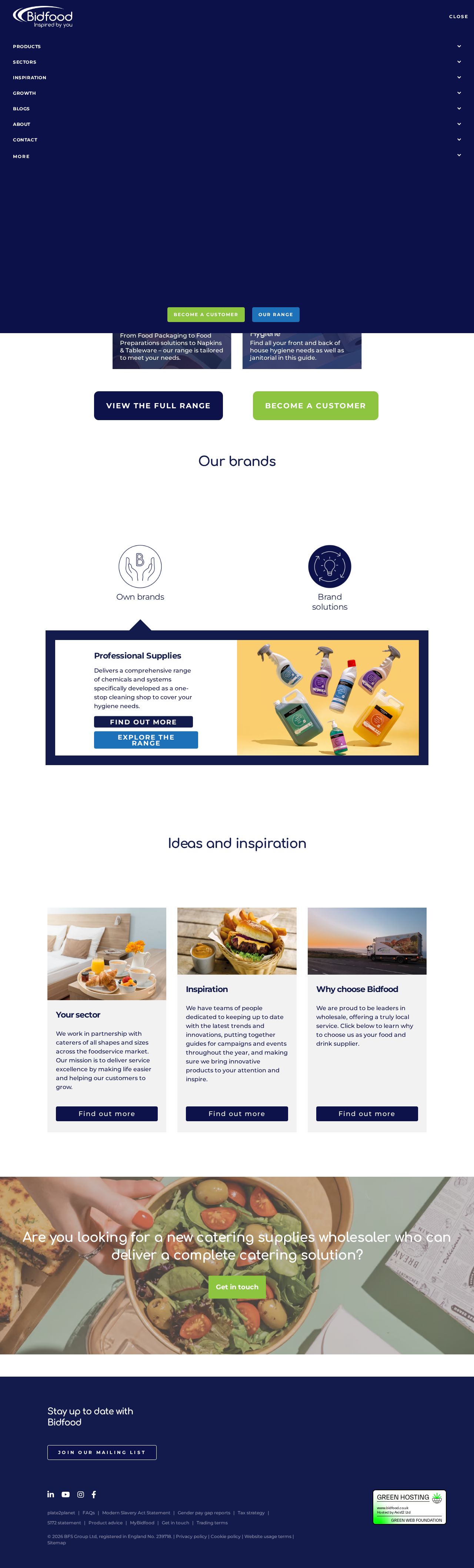 3663 Catering Equipment website