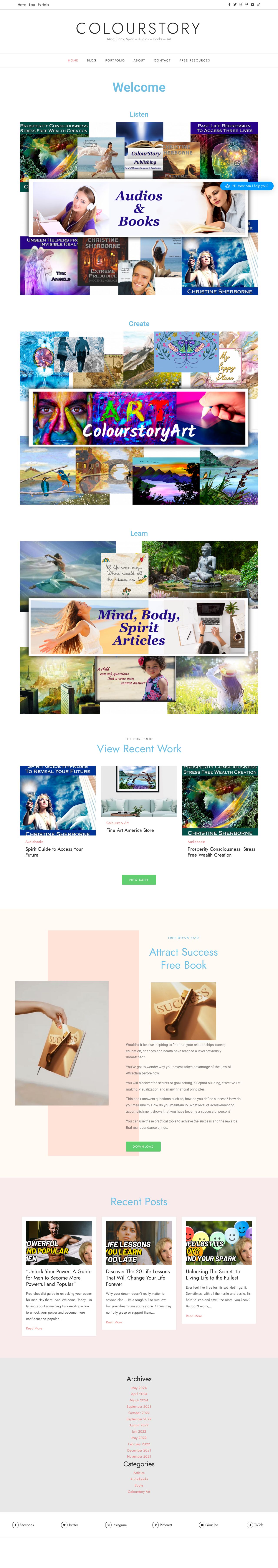 Self Help Articles website