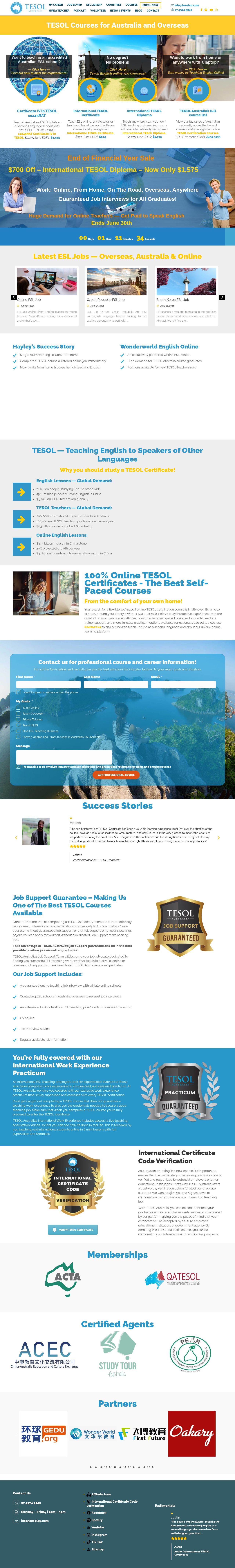 TESOL Australia website