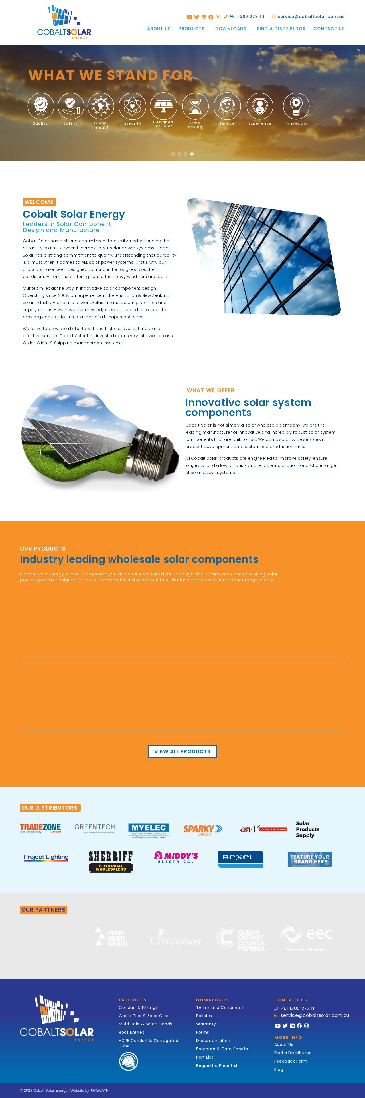 Cobalt Solar Energy website