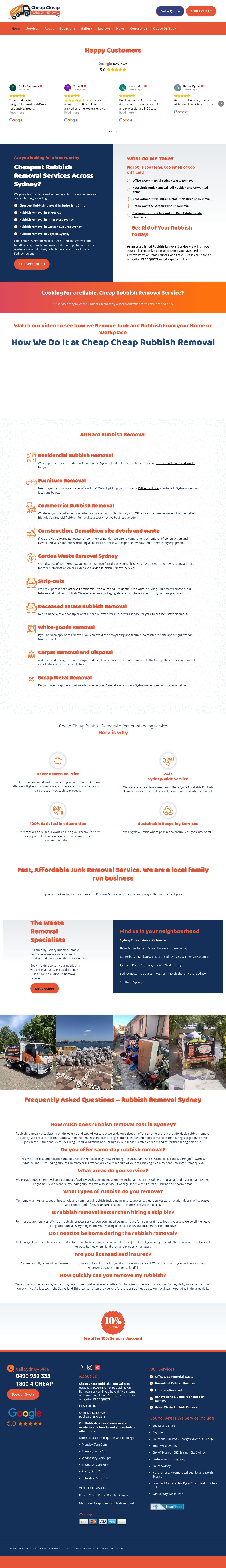 Cheap Cheap Rubbish Removal website