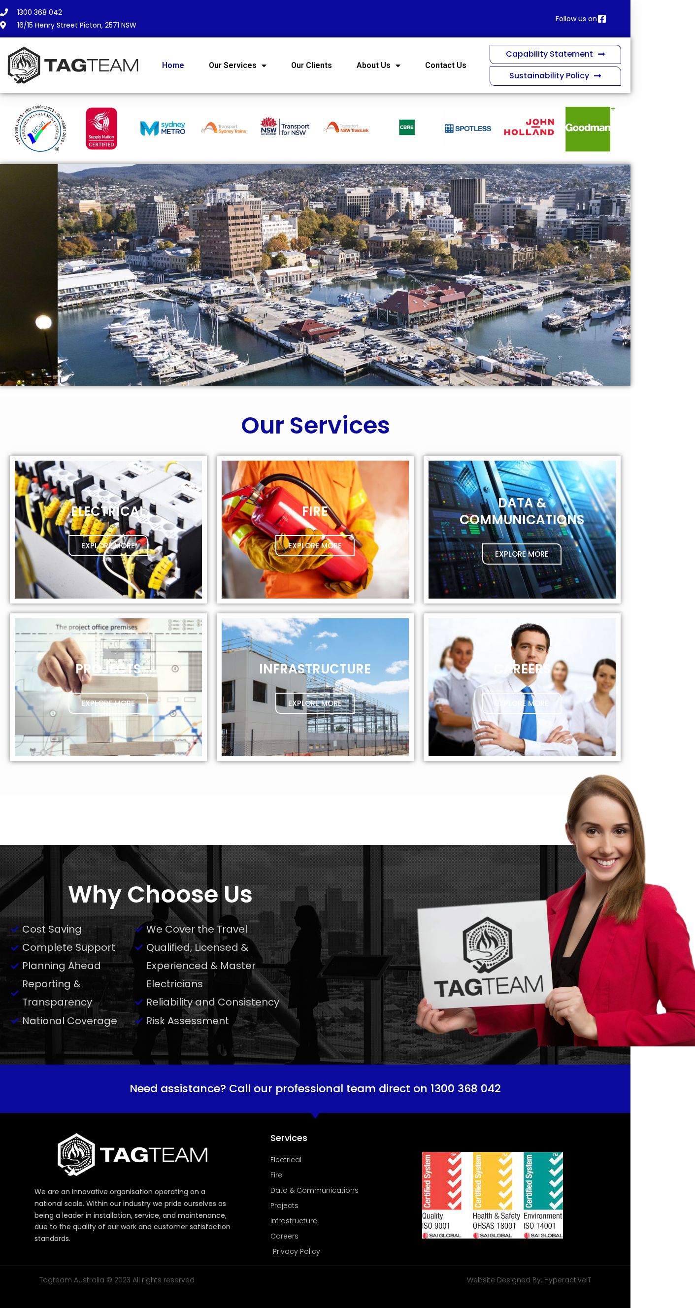 Electrical Testing and Tagging website