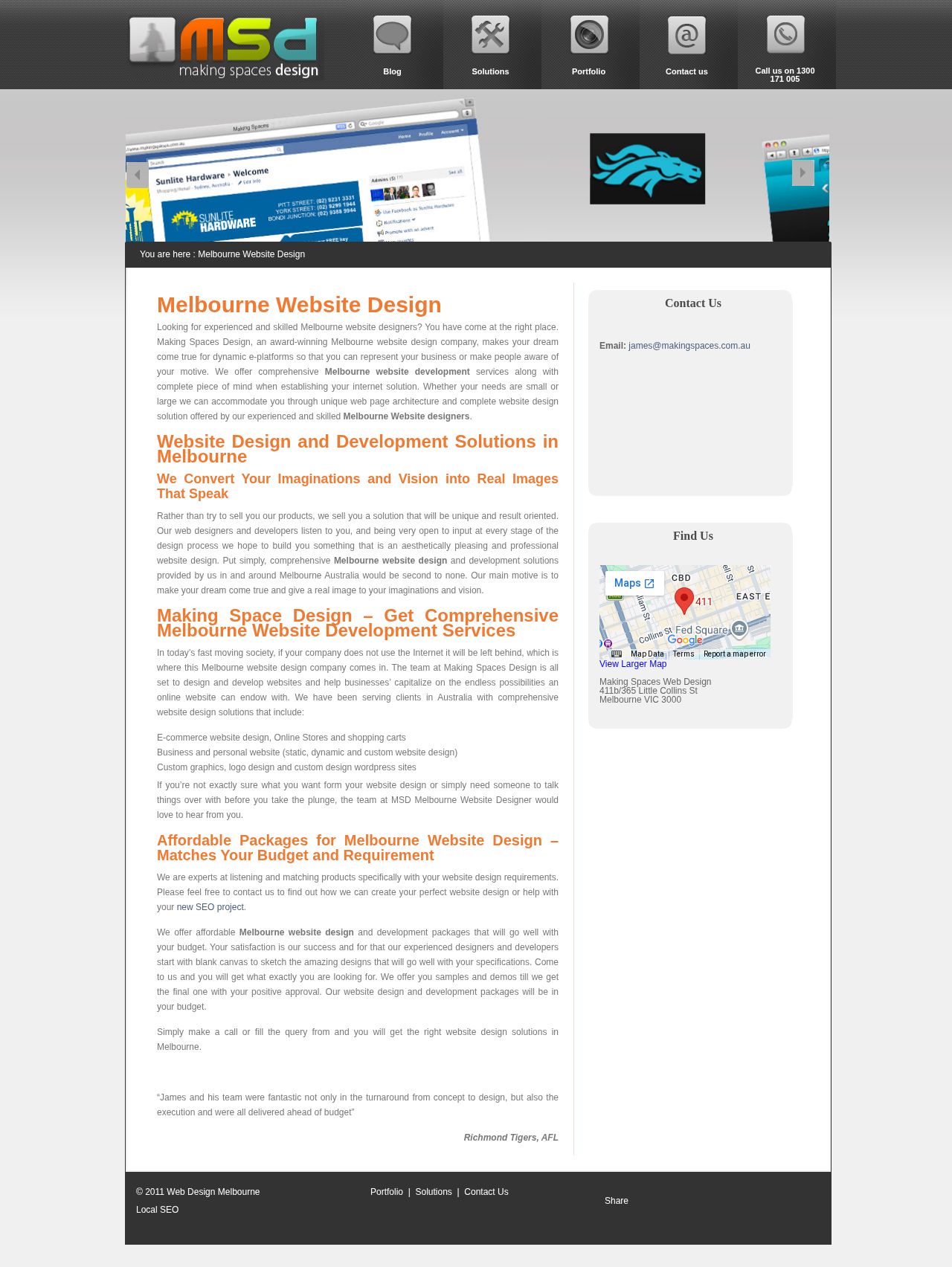 Making Spaces website
