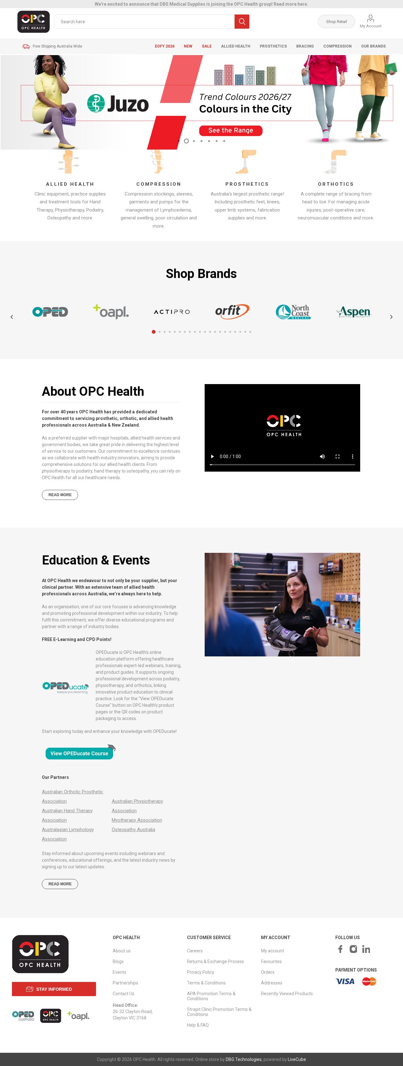 Physio Supplies, Prosthetics and Rehabilitation Equipments website