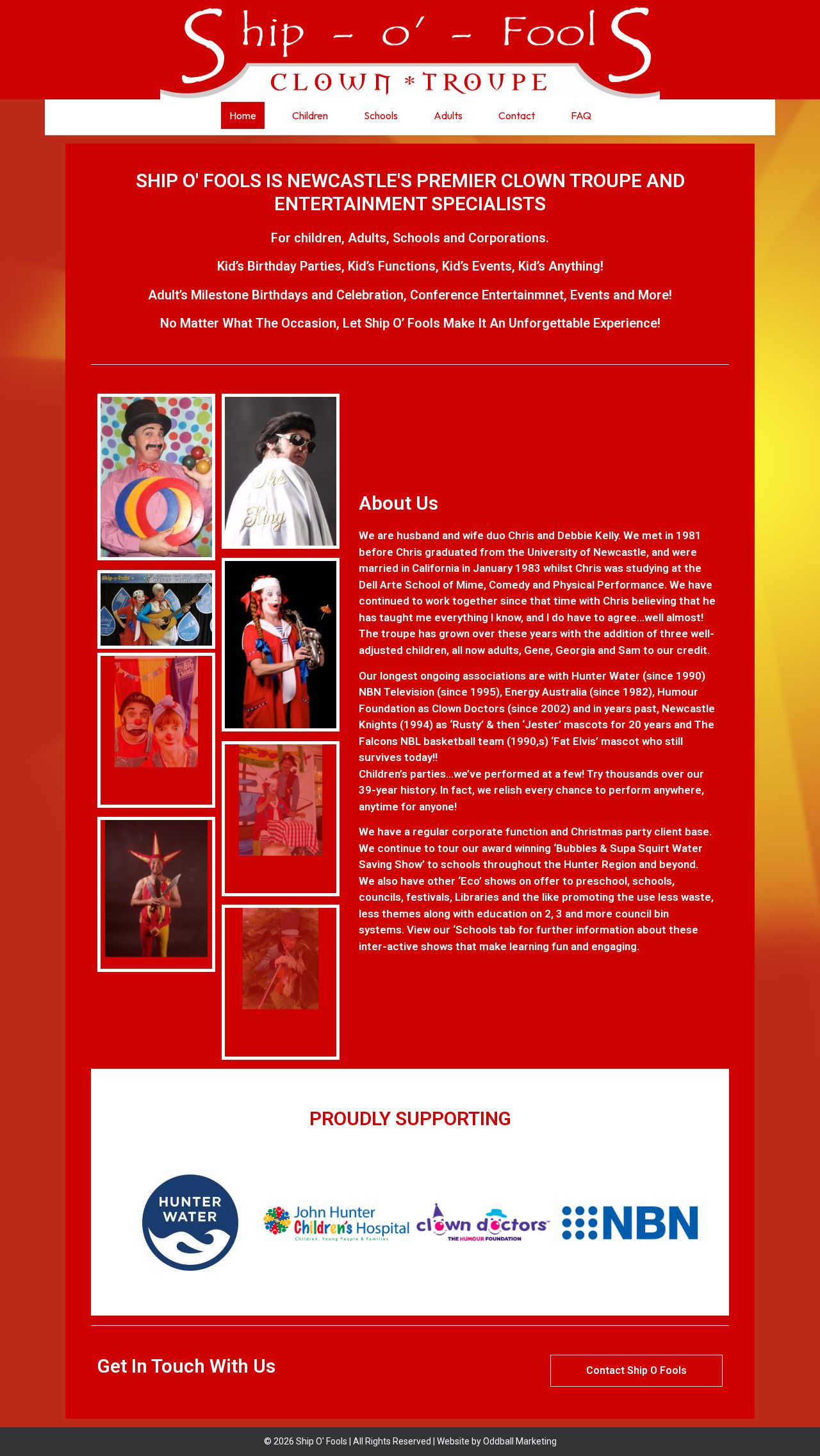 Ship O Fools website