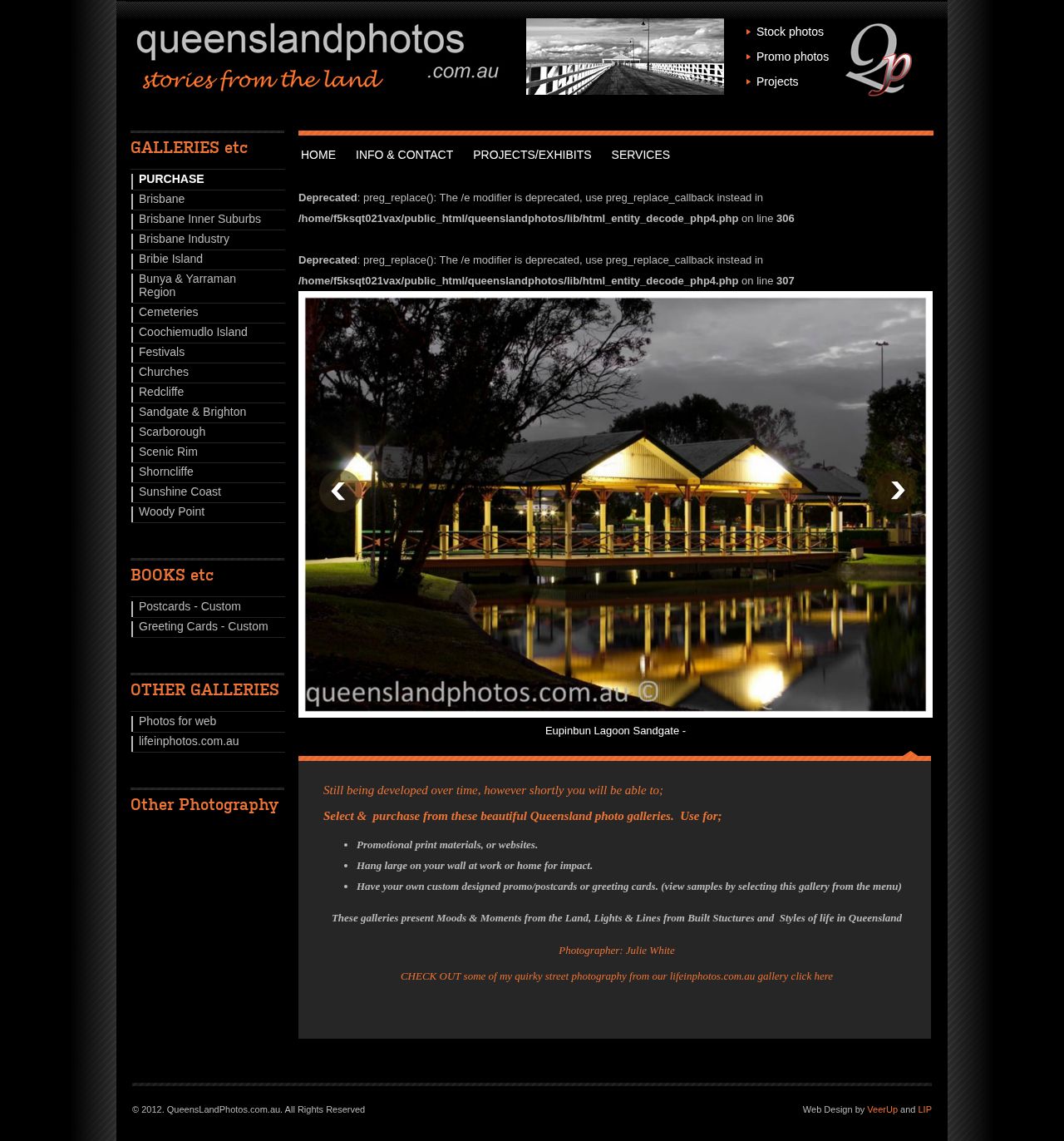 Queensland Photos website