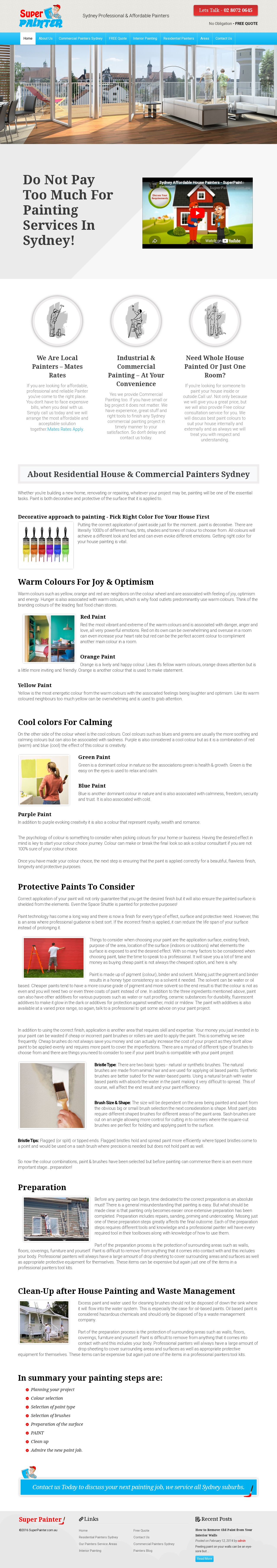 Super Painter website