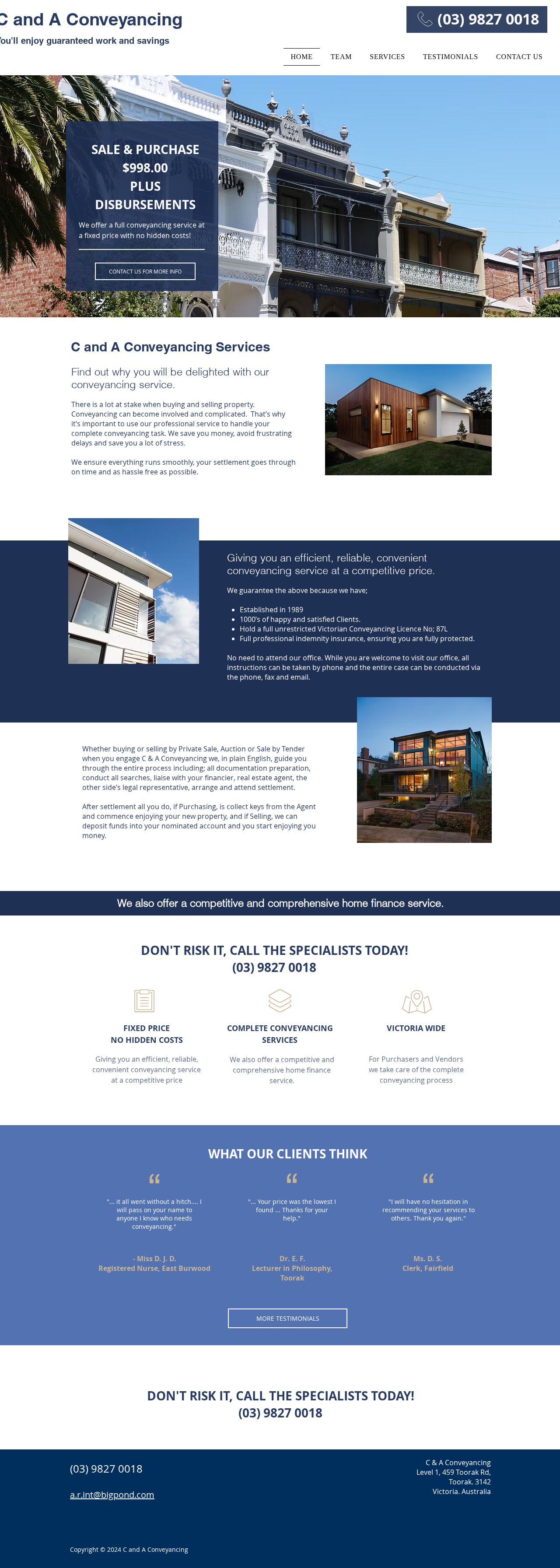 Cikron and Associates website