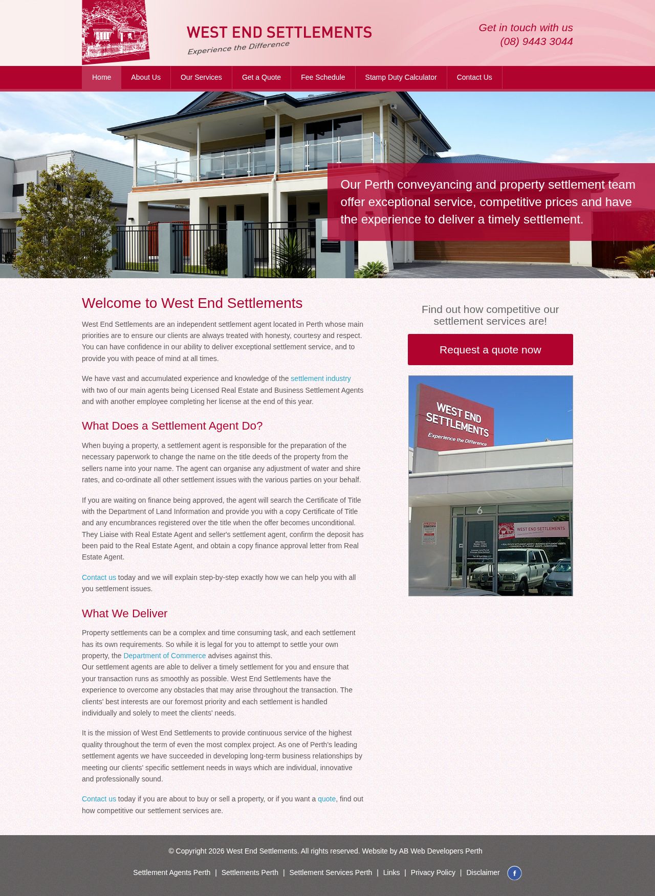 West End Settlements website
