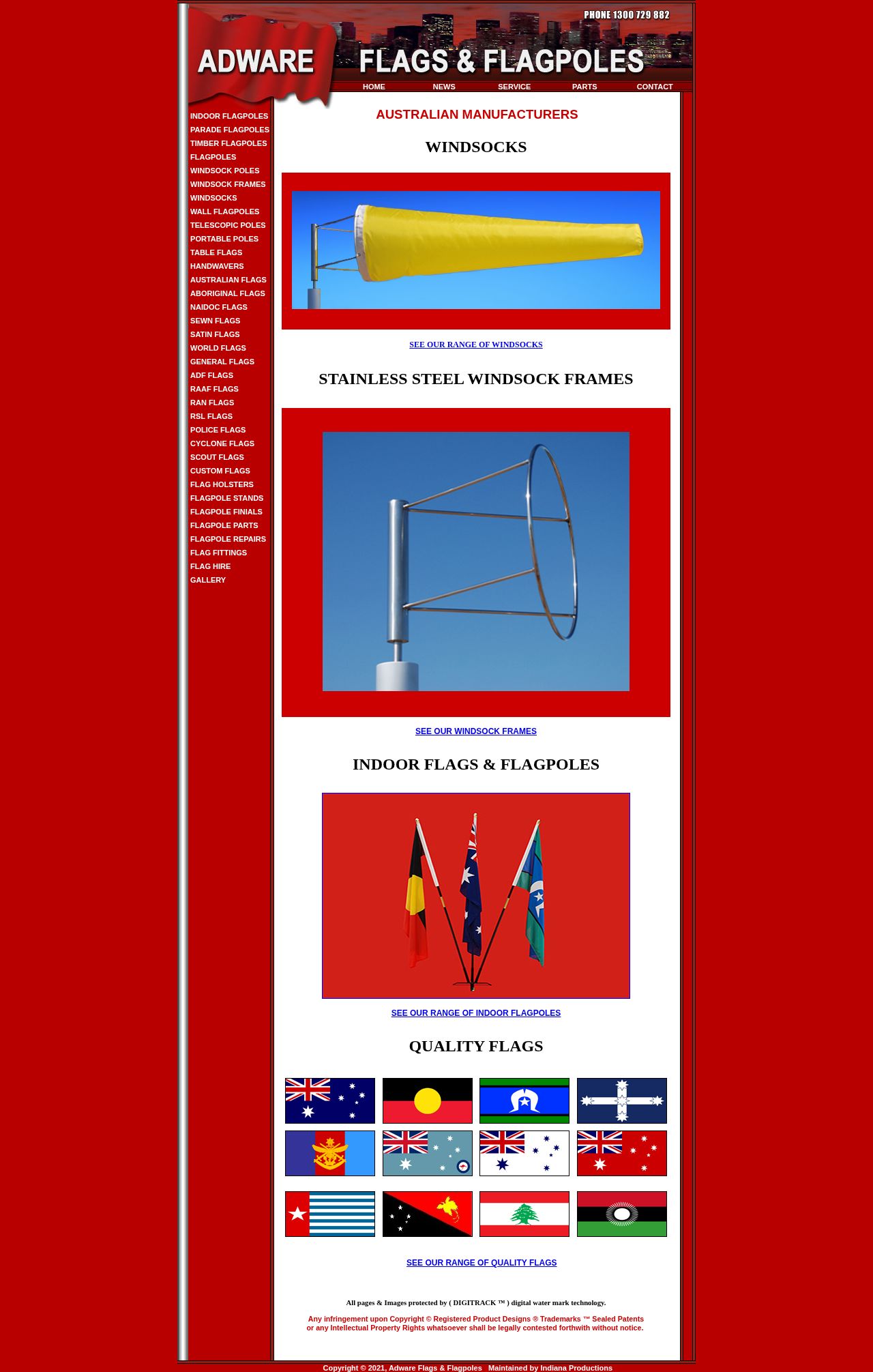 ADWARE FLAGS & FLAGPOLES website