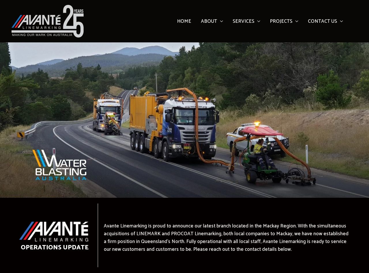 Avante Linemarking website