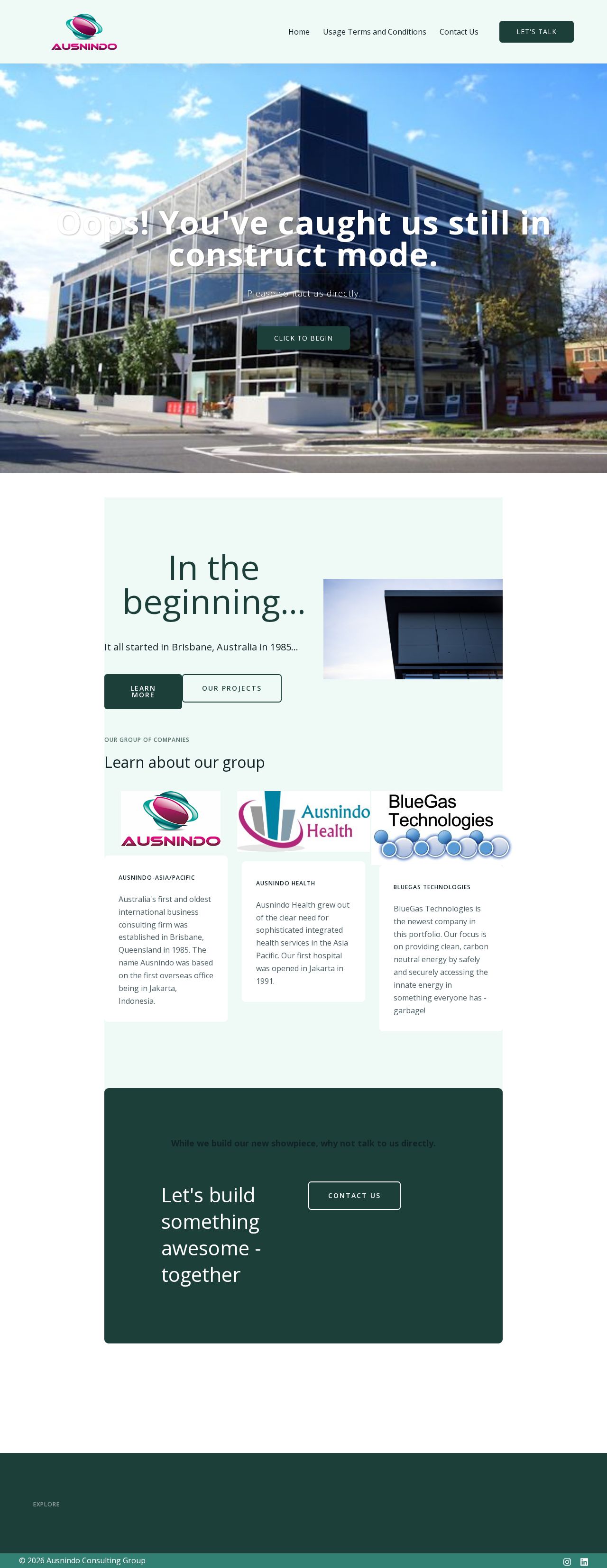 Ausnindo-Asia/Pacific website