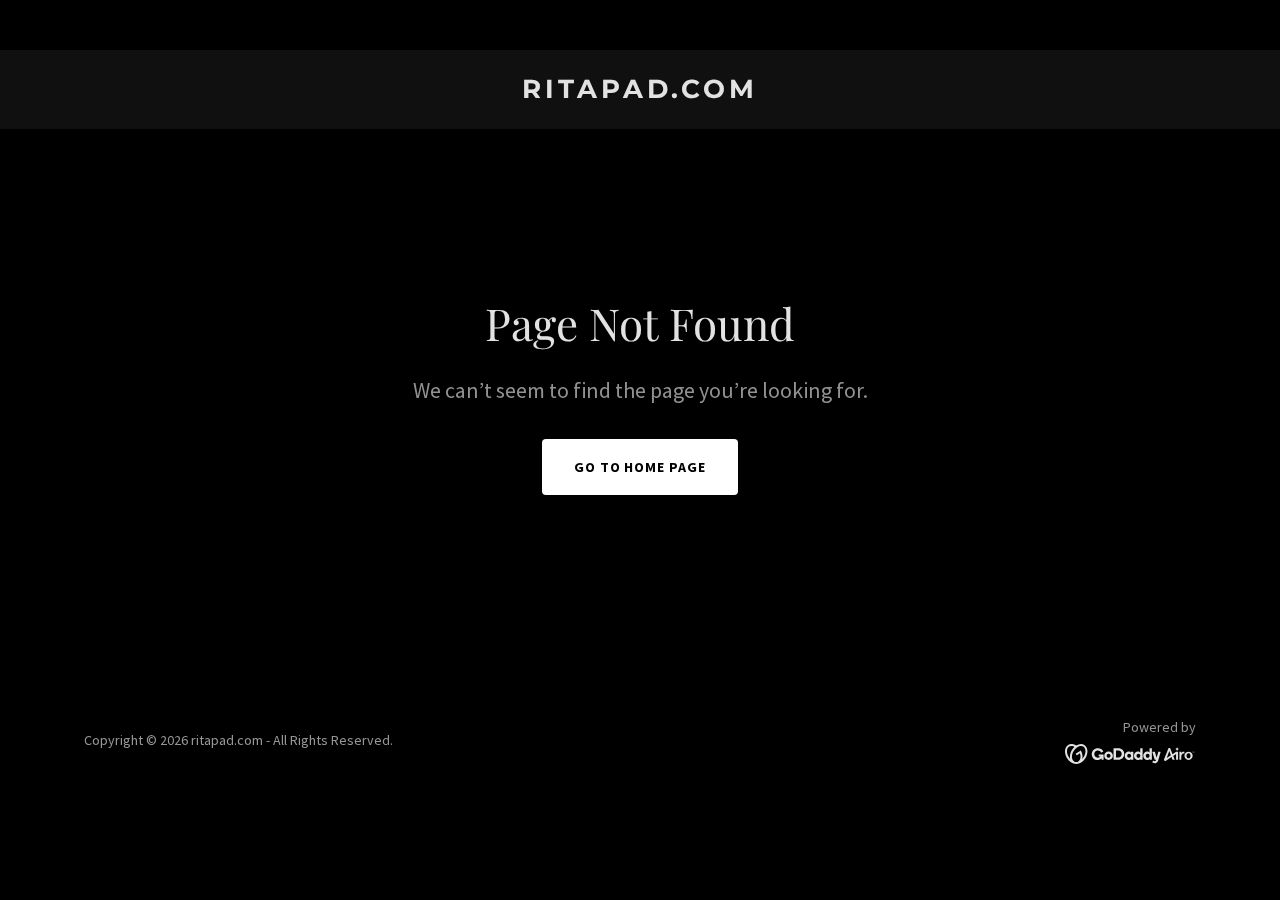 Rita Pad Printing Systems Ltd. website