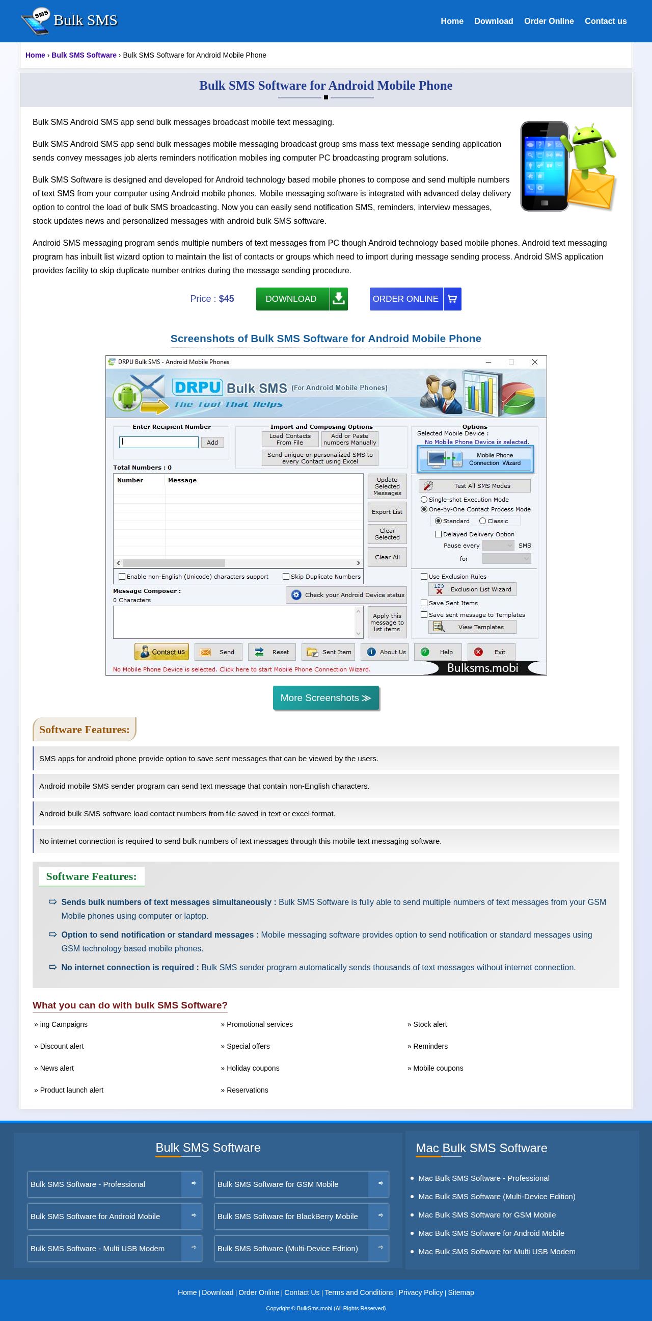 Bulk sms website