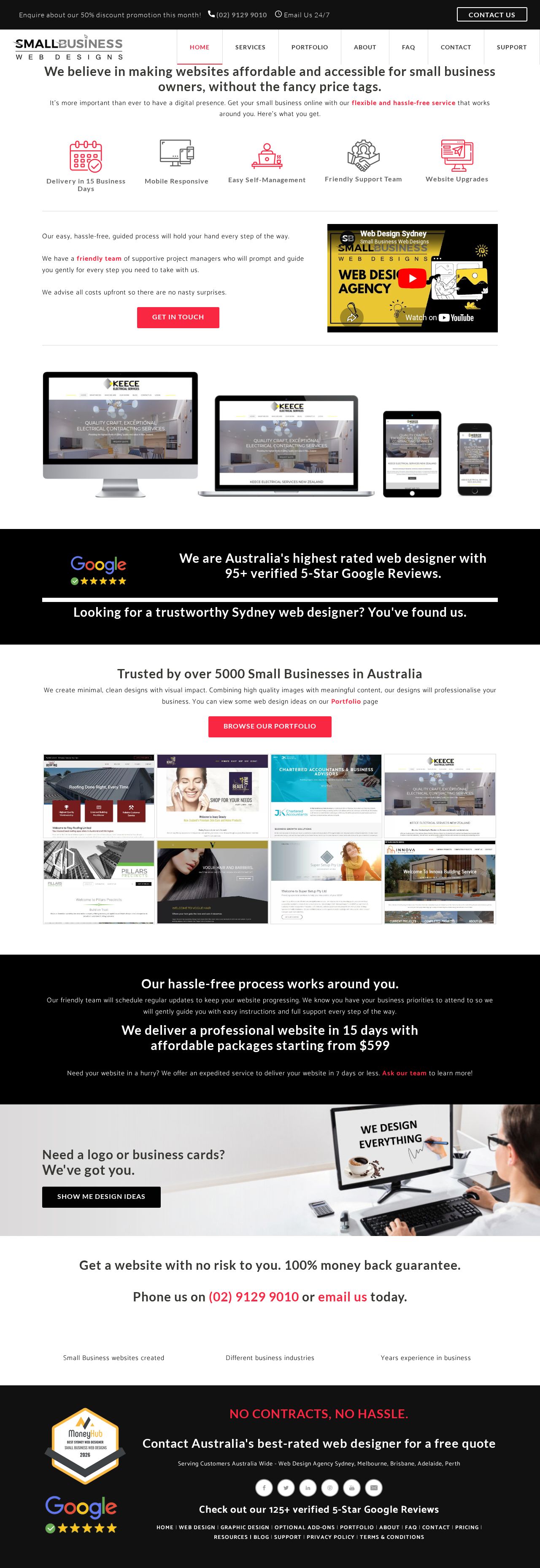 Web Design Sydney website