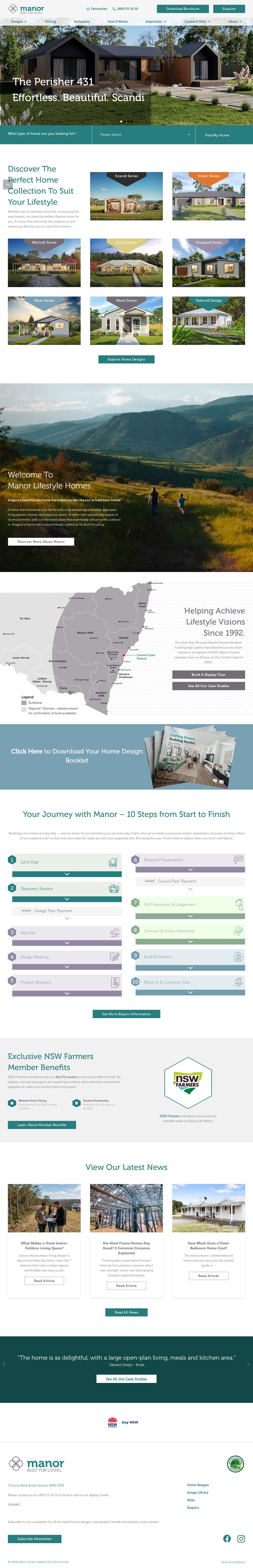 Manor Group website