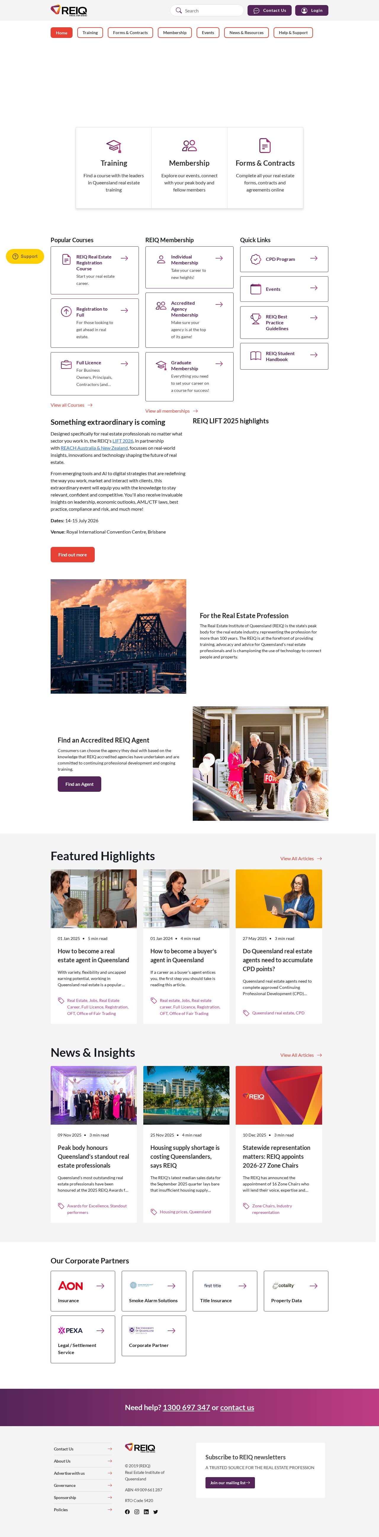 REIQ website