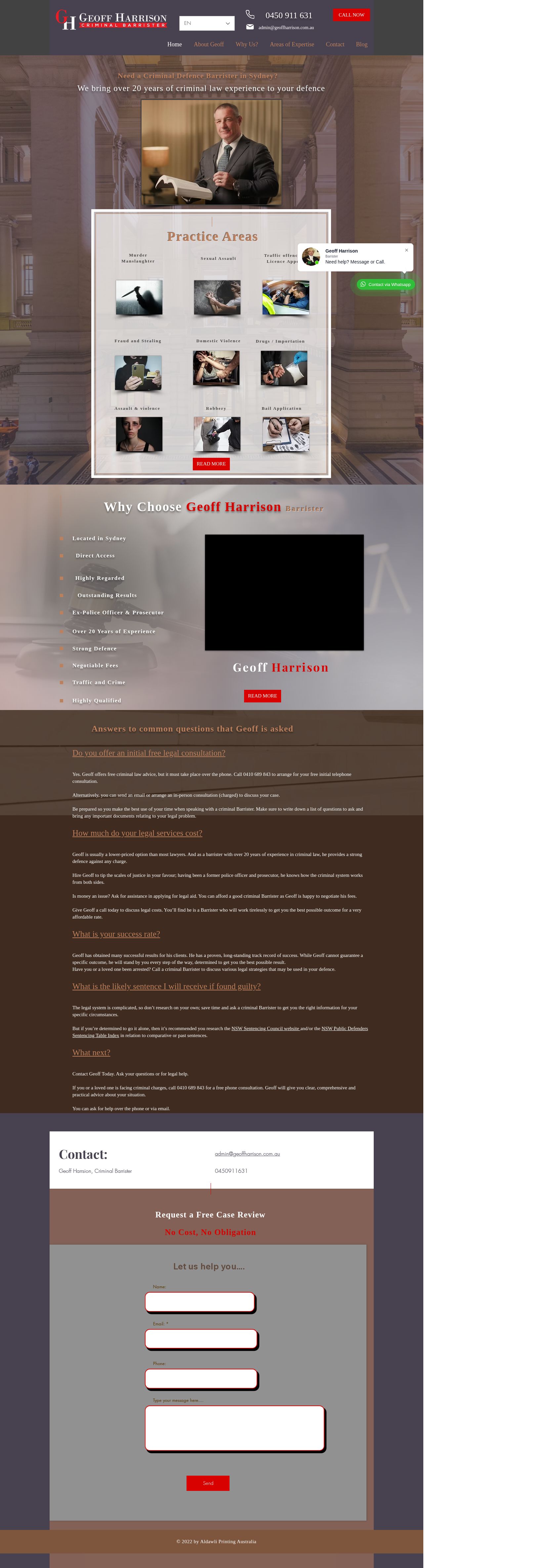 Geoff Harrison website