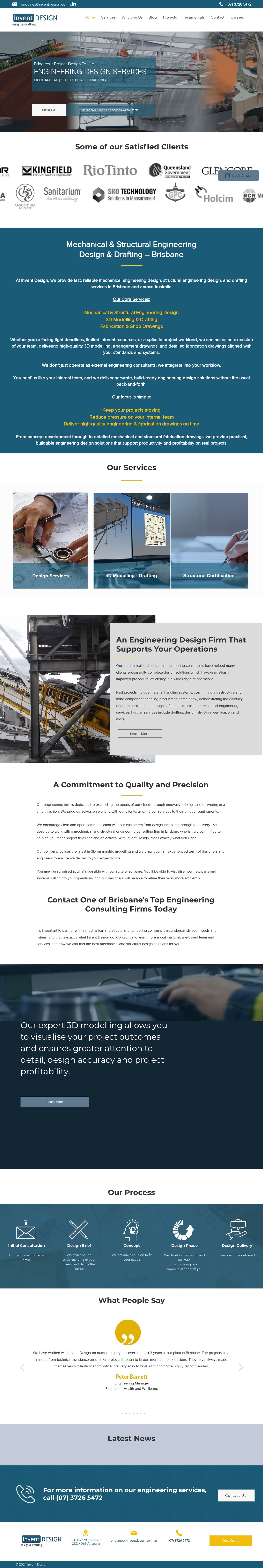 Invent Design website