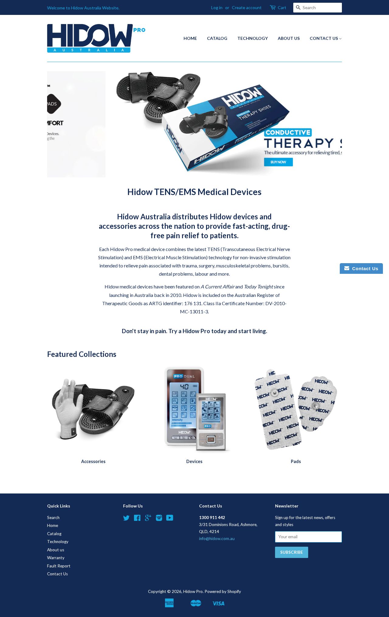 HiDow Australia Pty Ltd website