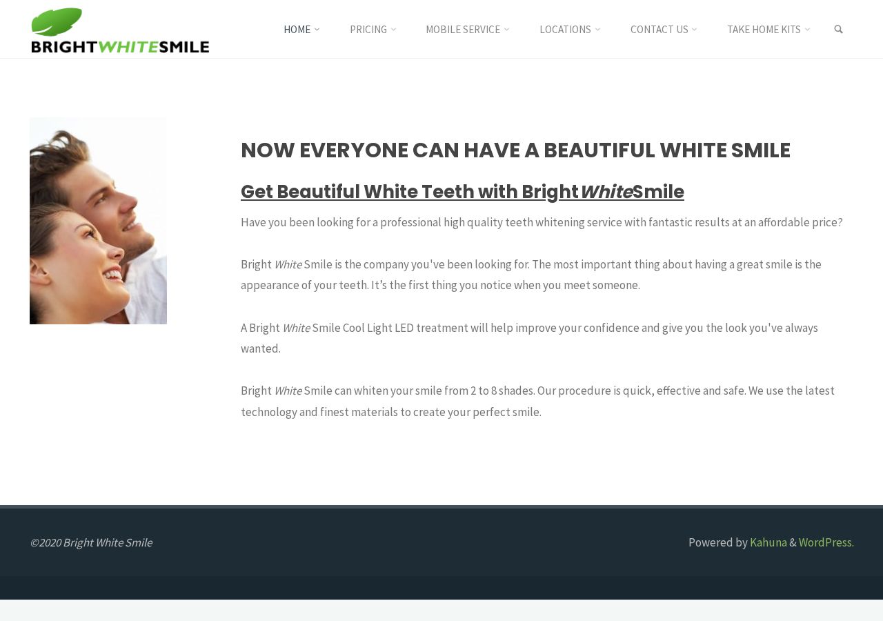 Bright White Smile website