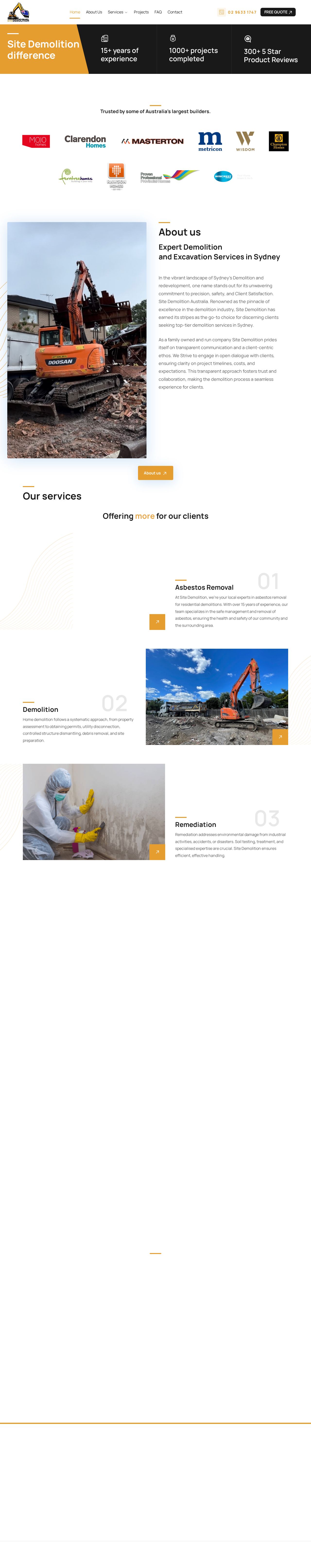 Site Demolition Pty Ltd website