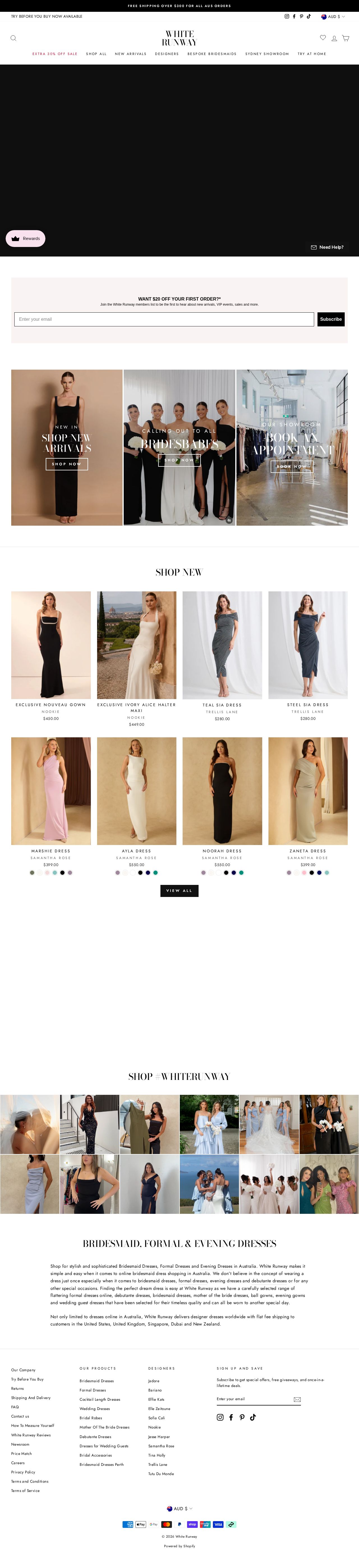 White Runway Pty Ltd website