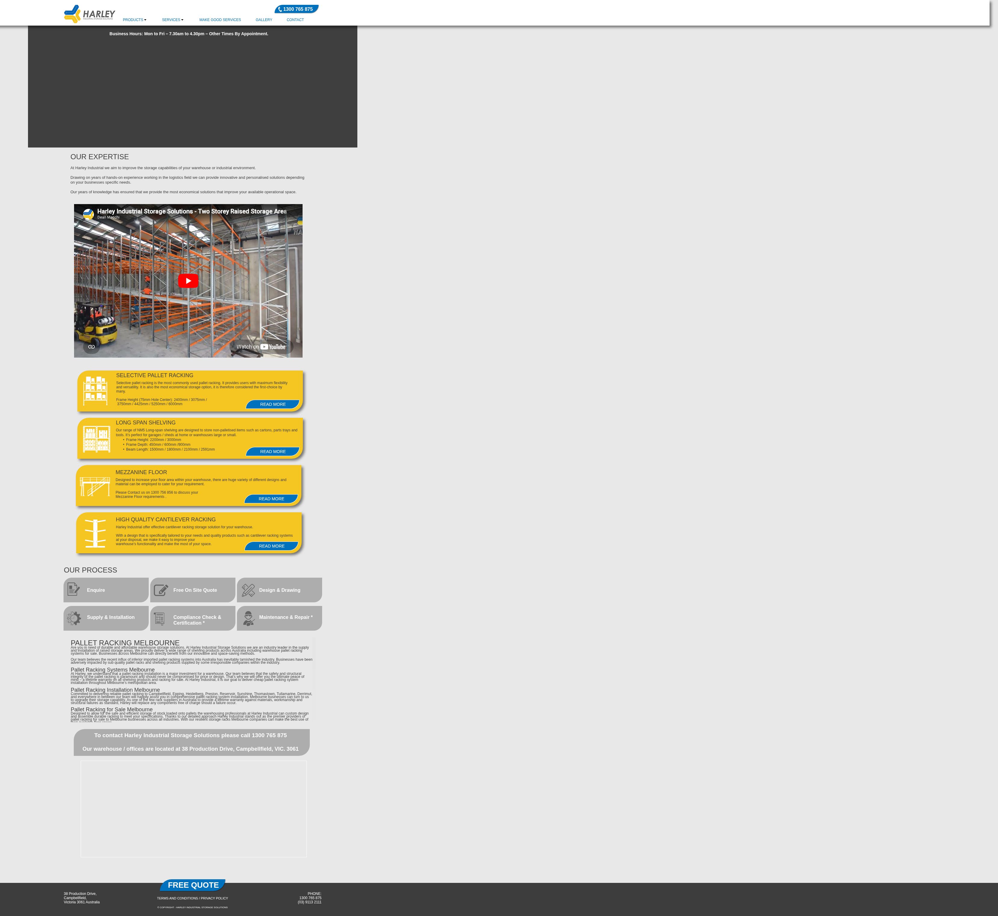 HarleyIndustrial website