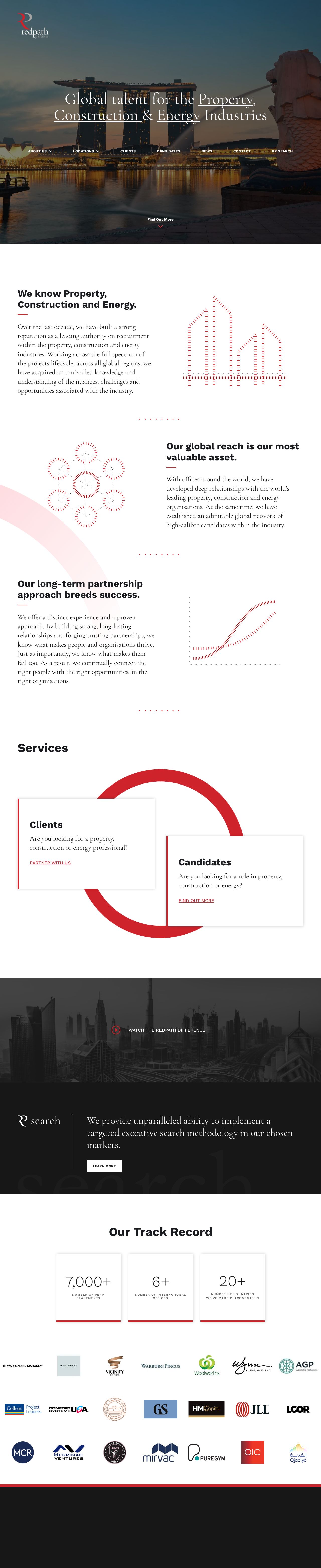 Redpath Partners Australia website