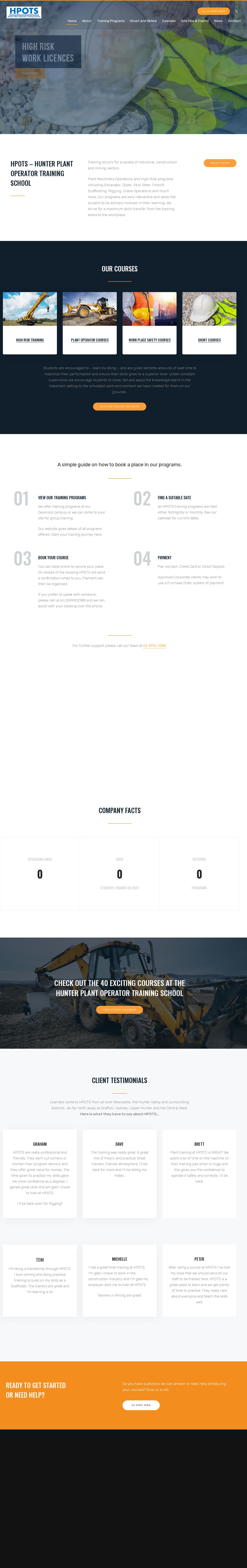HPOTS Training website