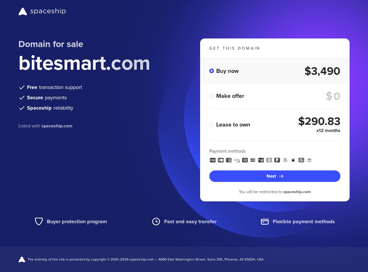 Bite Smart website