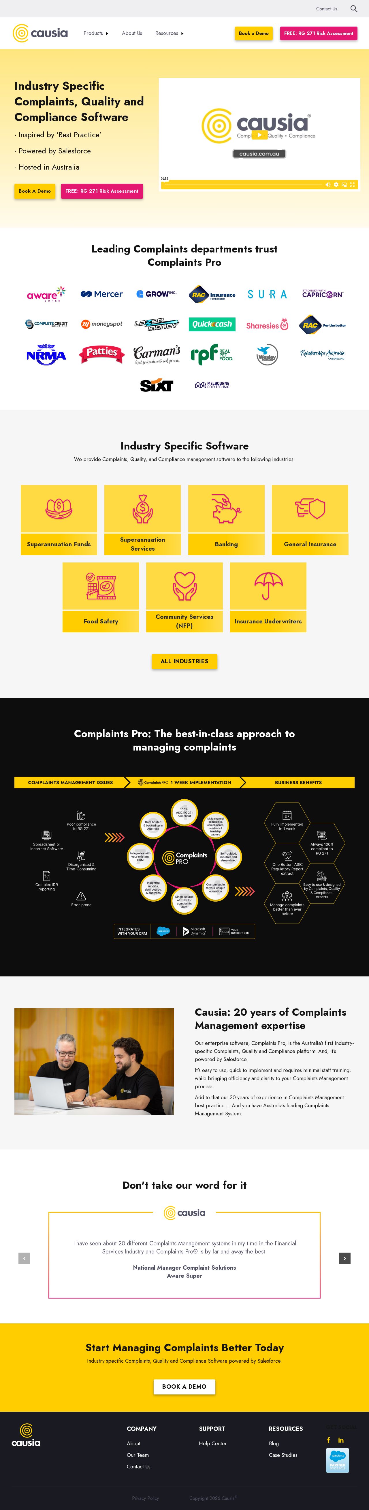 Coretec Solutions website