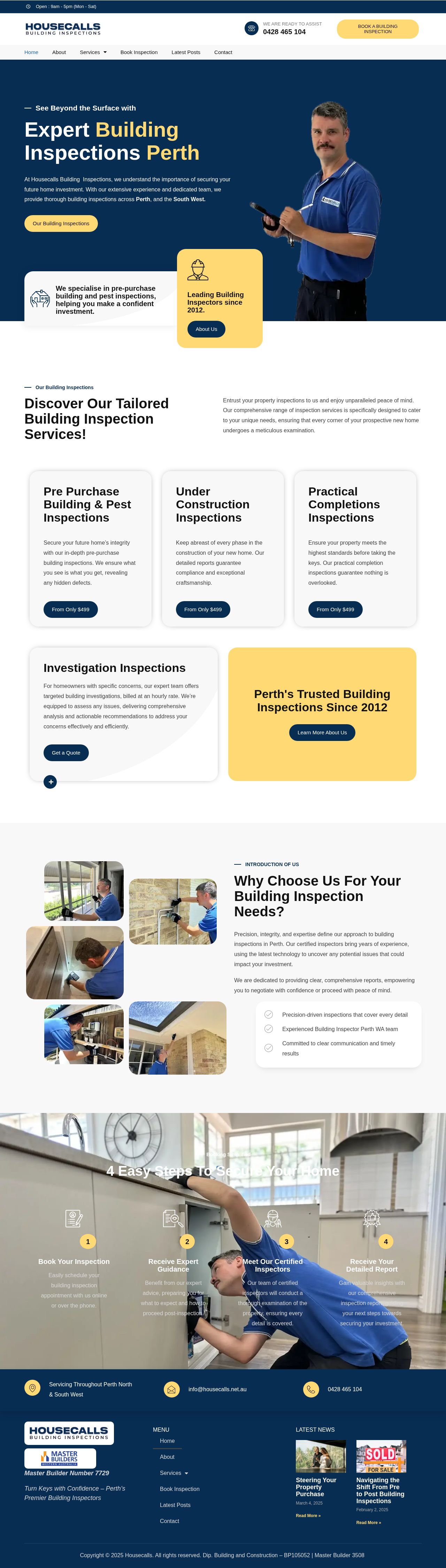 Housecalls latest posts website