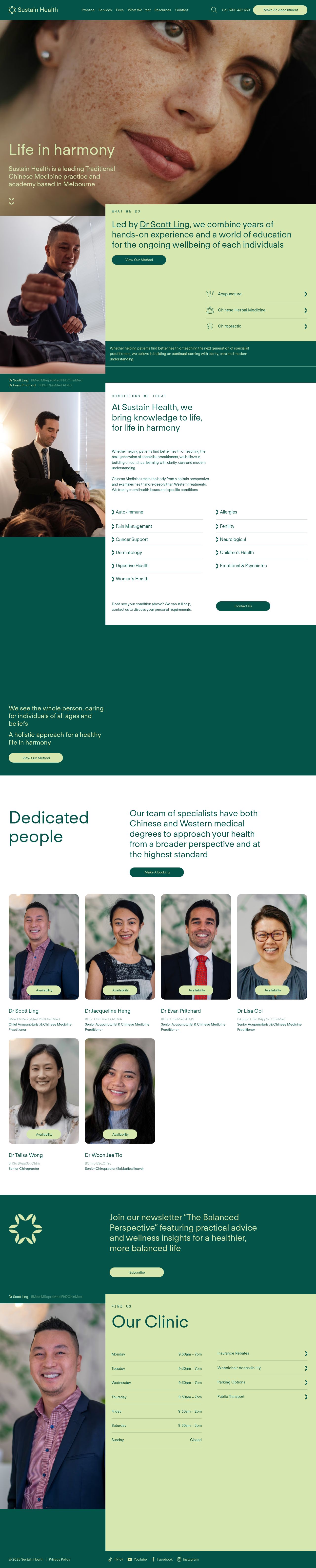 Chinese Medicine Melbourne website