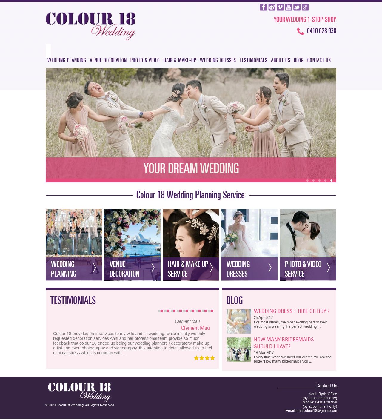 Colour 18 website