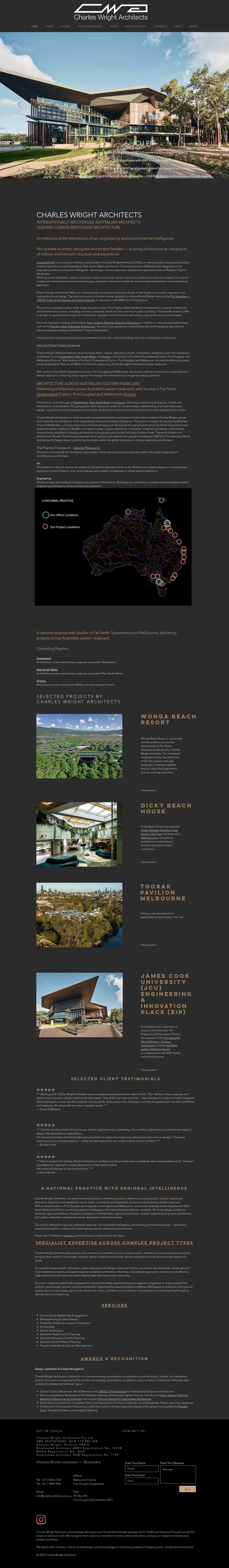 Contemporary Architecture website