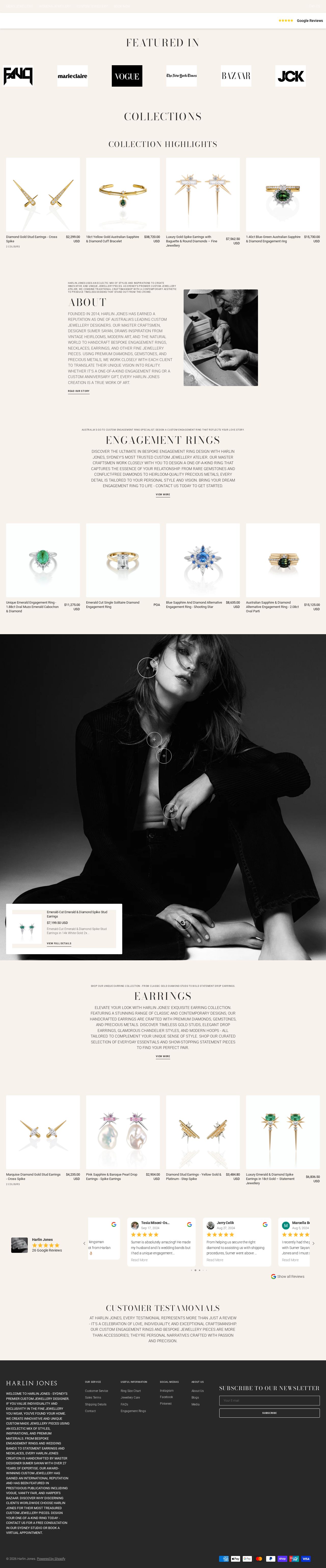 Harlin Jones website