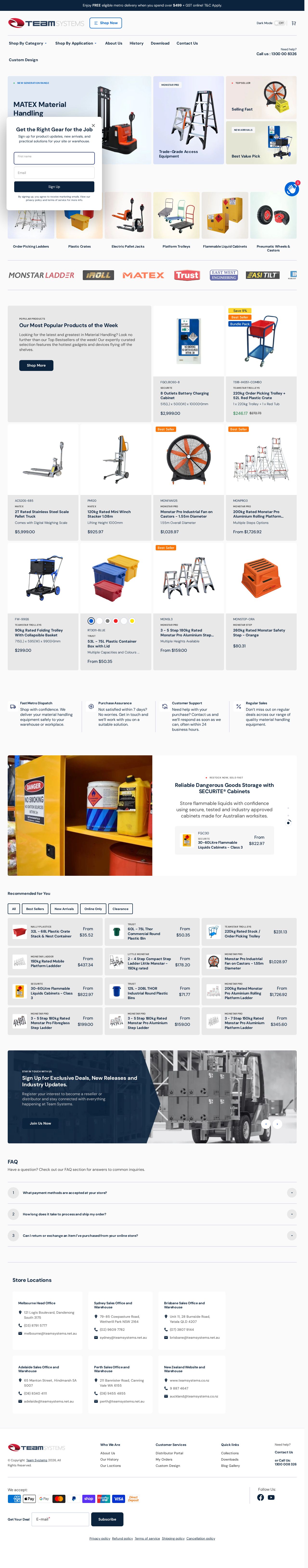 material handling equipment website