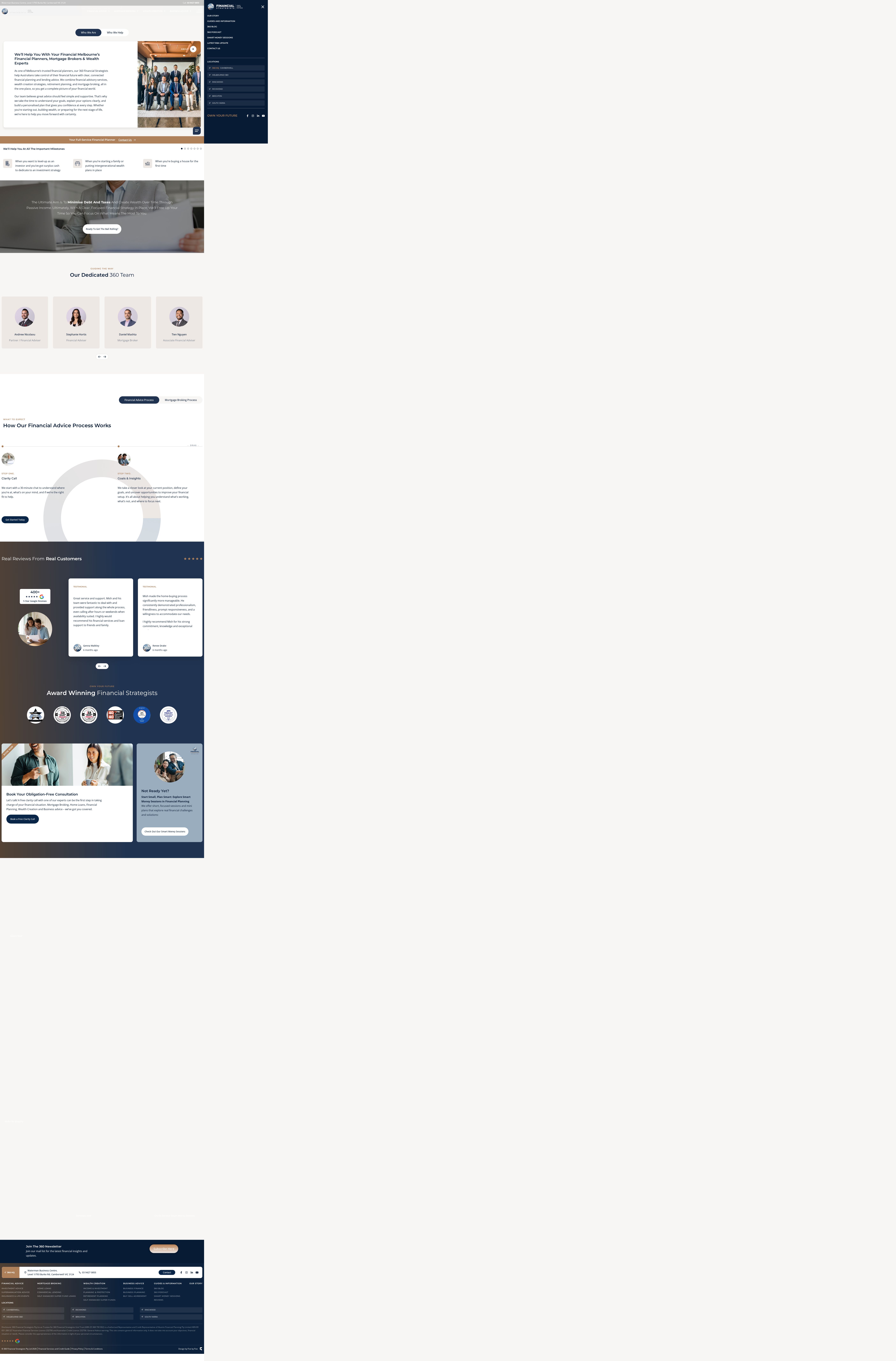 360financialadvisers website