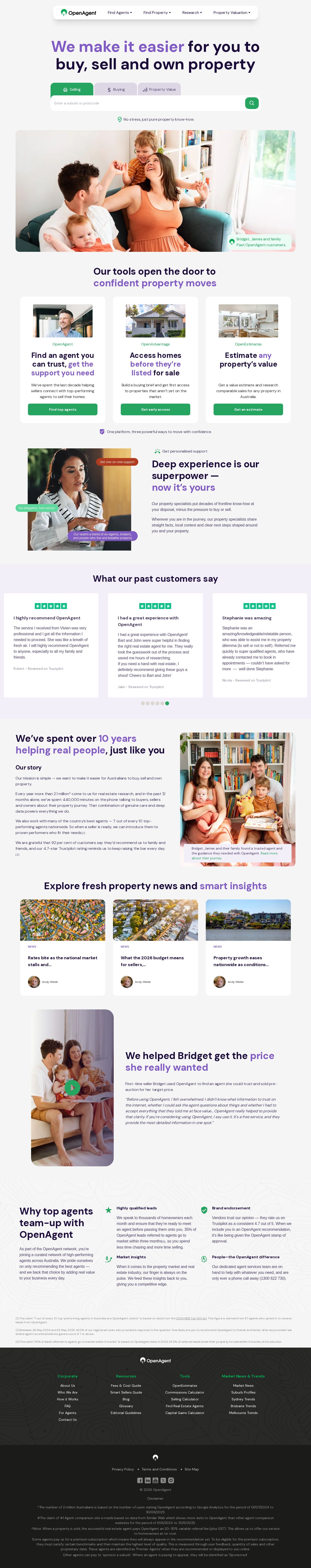 OpenAgent website