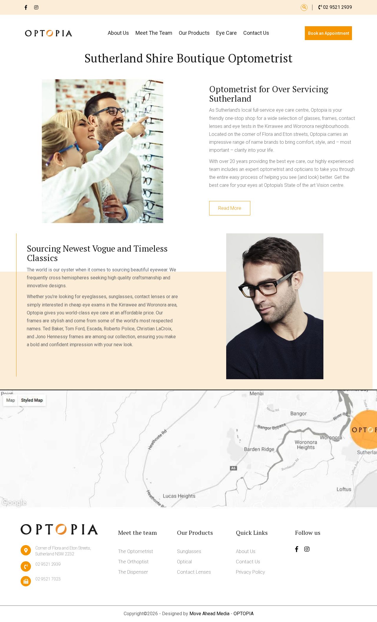 Optopia website