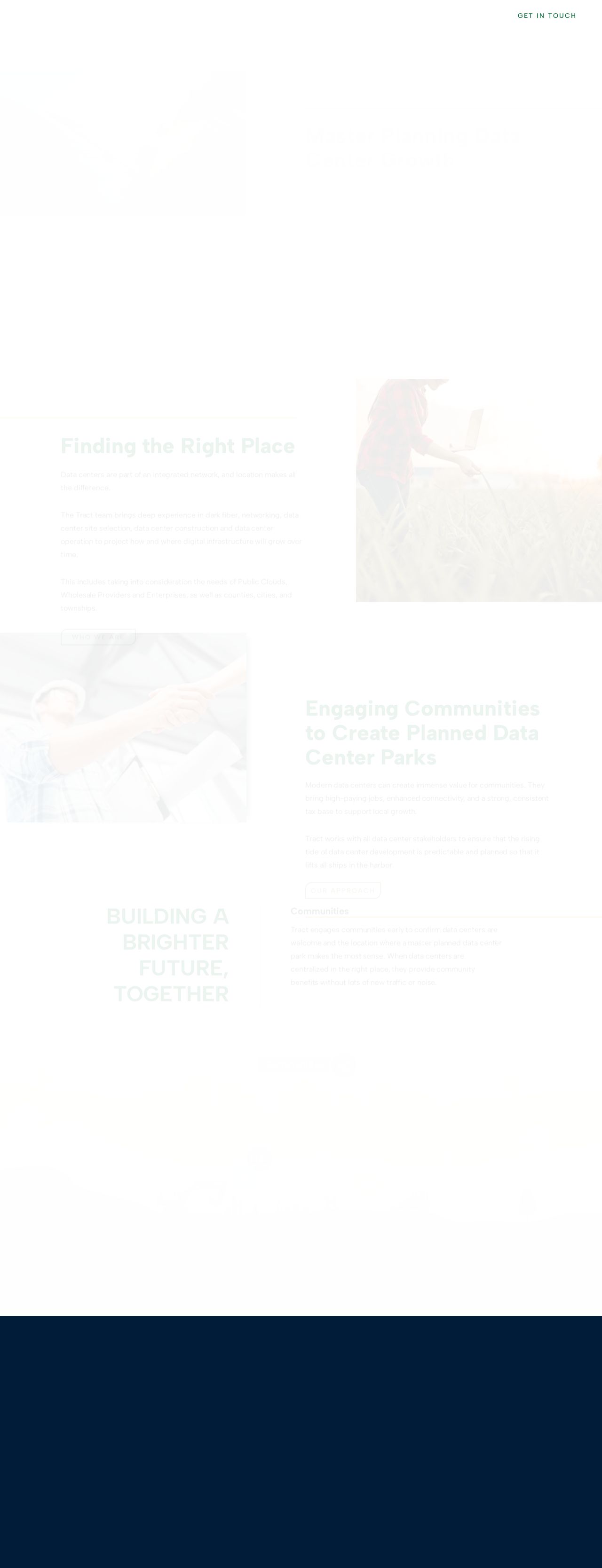 Tract PTY LTD website
