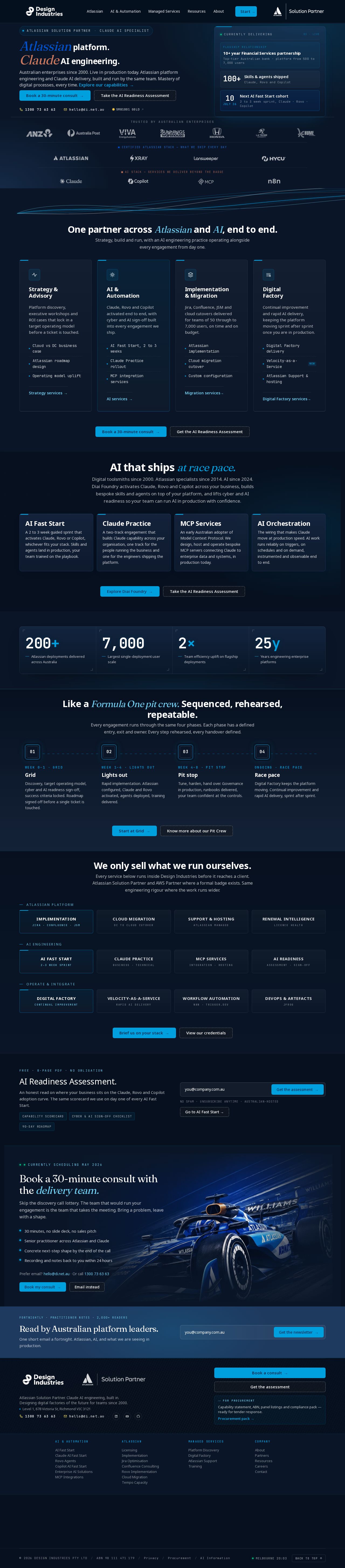 Design Industries website