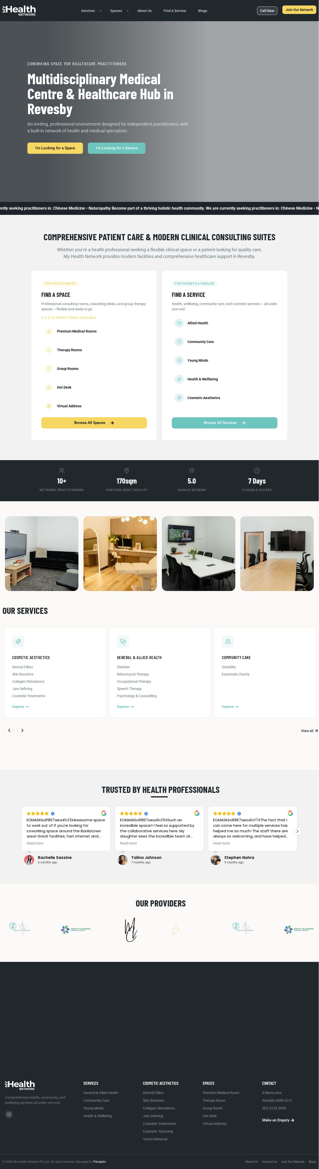 My Health Network website